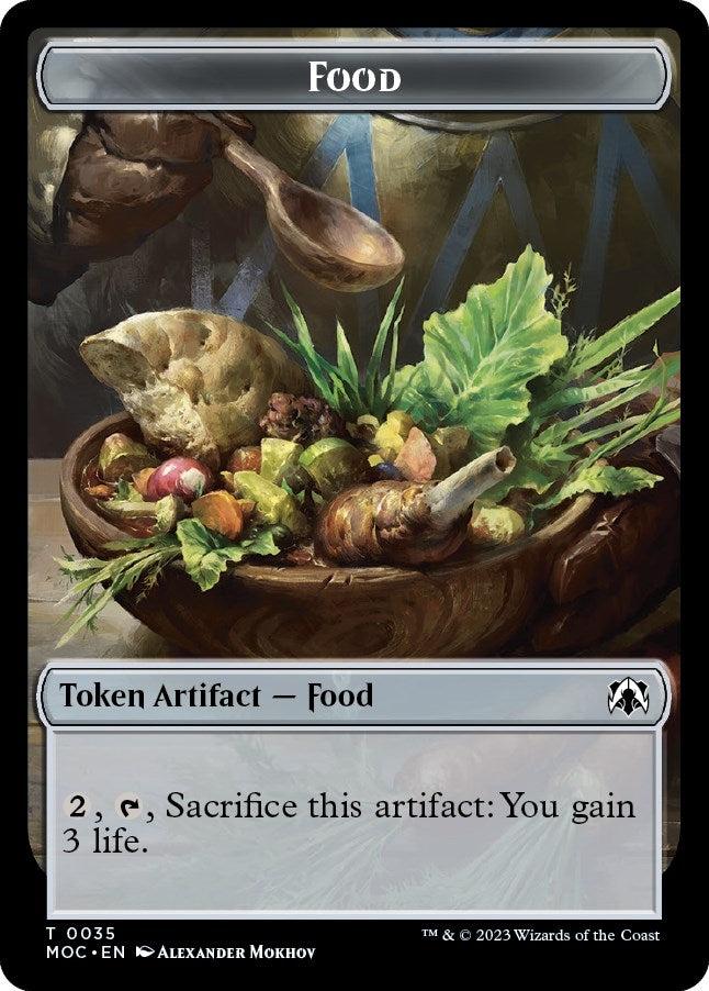 Image for Food Token (35) (March of the Machine) - Magic: The Gathering