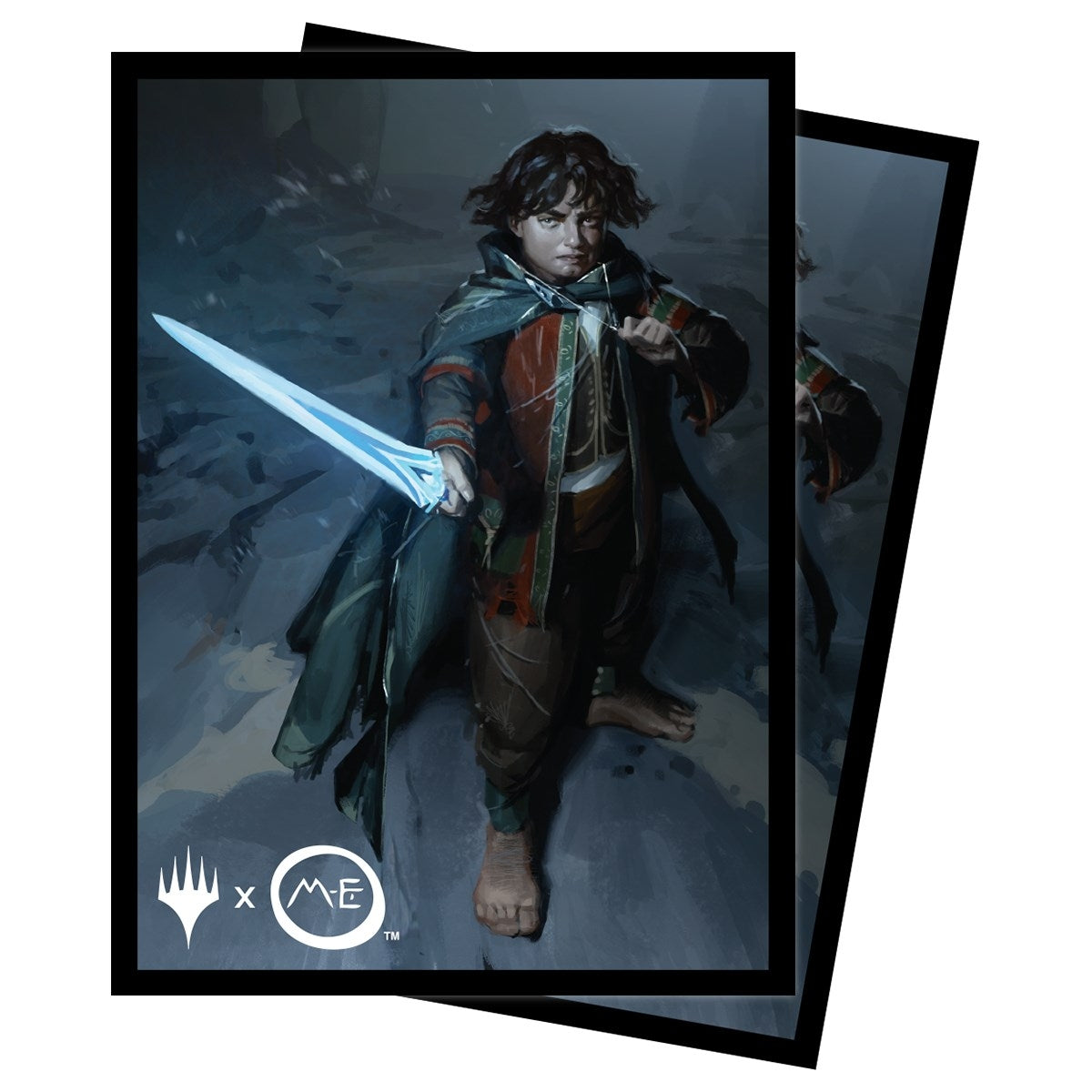 Image for The Lord of the Rings: Tales of Middle-earth Frodo (V1) Standard Deck Protector sleeves for Magic (100-pack) - Card Sleeves