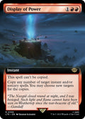 Image for Display of Power (Extended Art) (358) (Universes Beyond: The Lord of the Rings: Tales of Middle-earth) - Magic: The Gathering