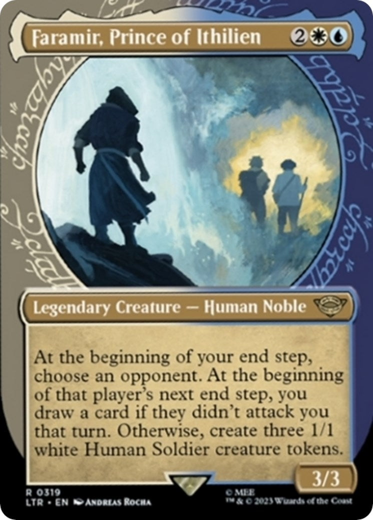 Image for Faramir, Prince of Ithilien (Showcase) (319) (Universes Beyond: The Lord of the Rings: Tales of Middle-earth) - Magic: The Gathering