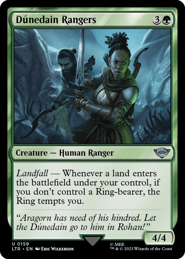 Image for Dunedain Rangers (159) (Universes Beyond: The Lord of the Rings: Tales of Middle-earth) - Magic: The Gathering