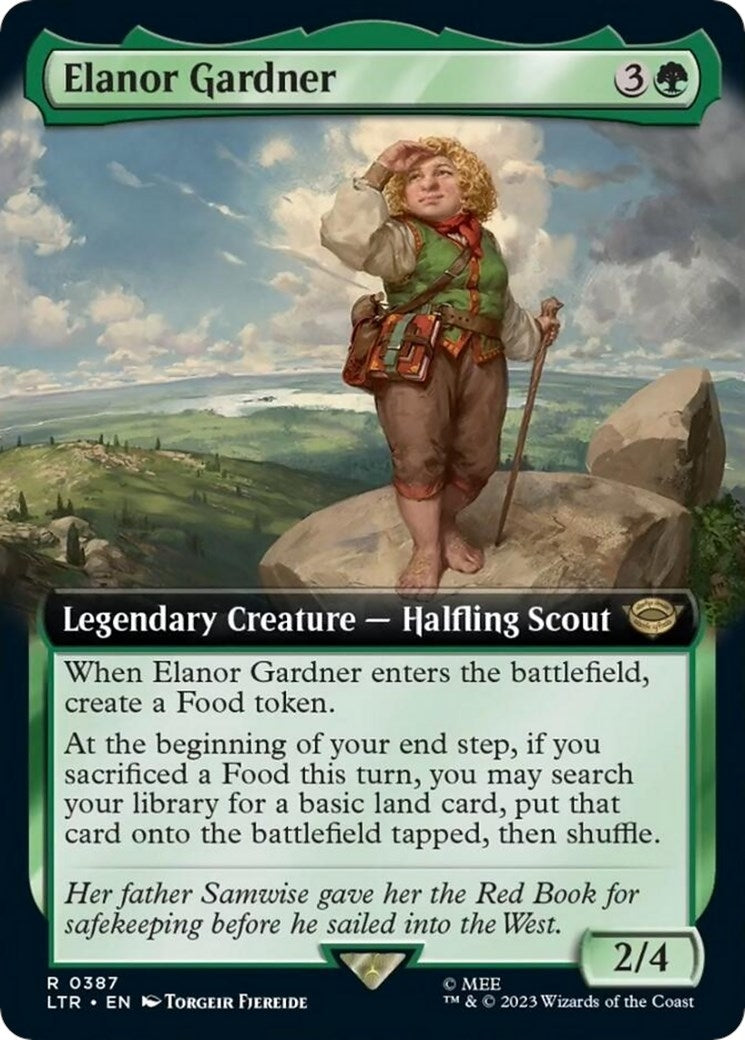 Image for Elanor Gardner (Extended Art) (387) (Universes Beyond: The Lord of the Rings: Tales of Middle-earth) - Magic: The Gathering