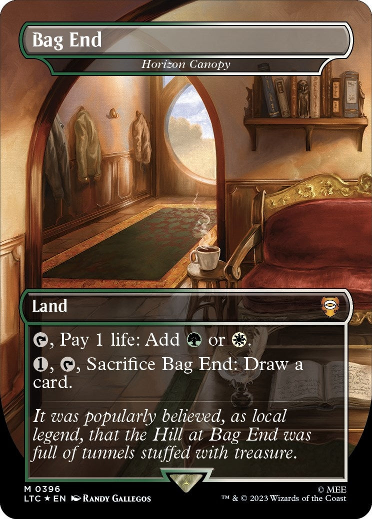 Image for Bag End - Horizon Canopy (Surge Foil) (396) (The Lord of the Rings: Tales of Middle-earth) - Magic: The Gathering