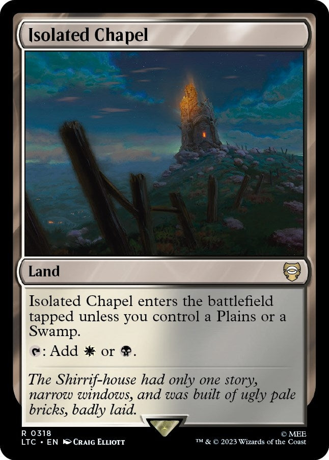 Image for Isolated Chapel (318) (The Lord of the Rings: Tales of Middle-earth) - Magic: The Gathering