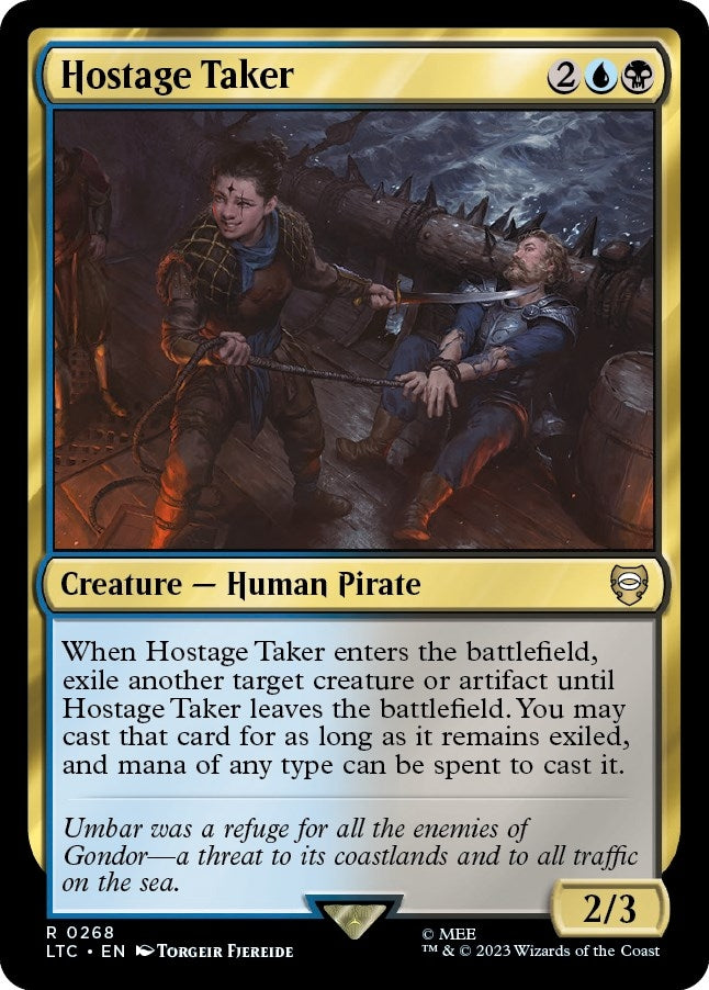 Image for Hostage Taker (268) (The Lord of the Rings: Tales of Middle-earth) - Magic: The Gathering