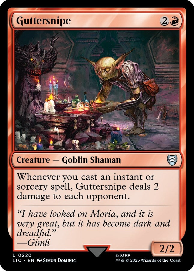 Image for Guttersnipe (220) (The Lord of the Rings: Tales of Middle-earth) - Magic: The Gathering