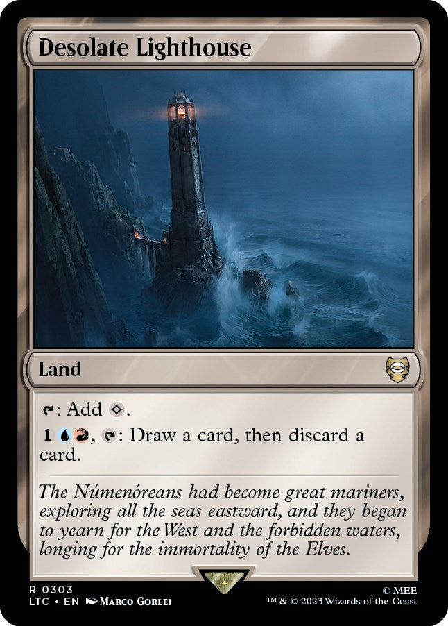 Image for Desolate Lighthouse (303) (The Lord of the Rings: Tales of Middle-earth) - Magic: The Gathering