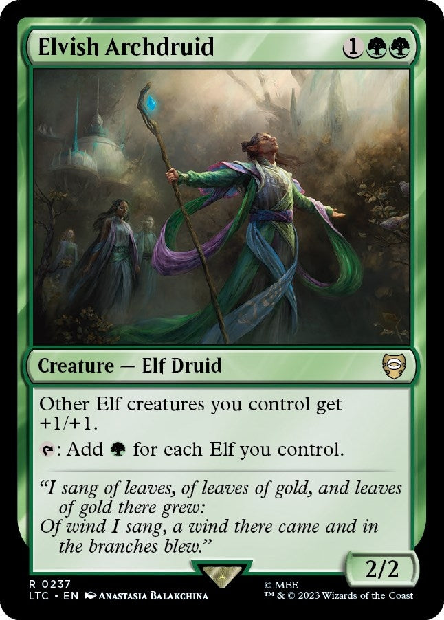 Image for Elvish Archdruid (237) (The Lord of the Rings: Tales of Middle-earth) - Magic: The Gathering