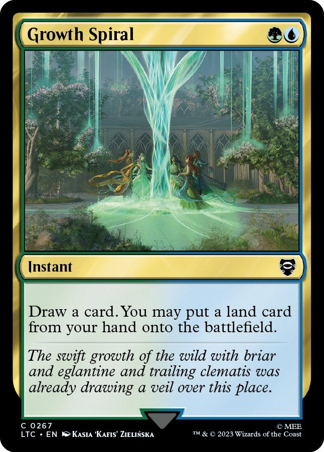 Image for Growth Spiral (267) (The Lord of the Rings: Tales of Middle-earth) - Magic: The Gathering