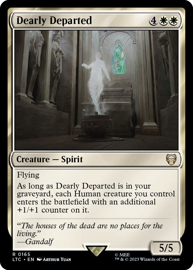Image for Dearly Departed (165) (The Lord of the Rings: Tales of Middle-earth) - Magic: The Gathering