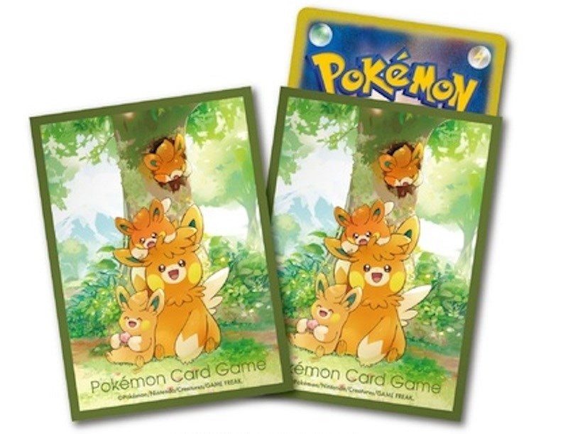 Image for Pokemon TCG: Pokemon Center Japan Exclusive Card Sleeves - Pawmot (64-Pack) - Card Sleeves