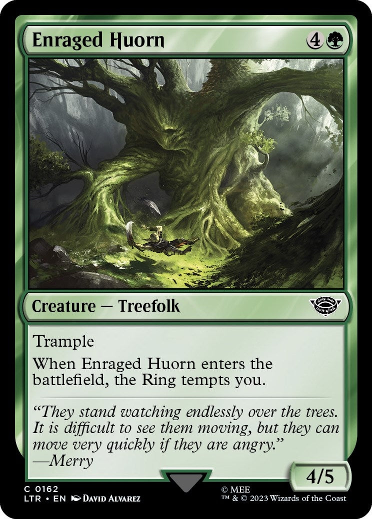 Image for Enraged Huorn (162) (Universes Beyond: The Lord of the Rings: Tales of Middle-earth) - Magic: The Gathering