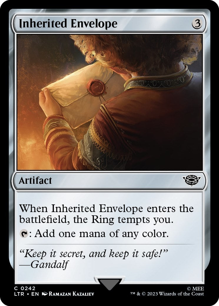 Image for Inherited Envelope (242) (Universes Beyond: The Lord of the Rings: Tales of Middle-earth) - Magic: The Gathering