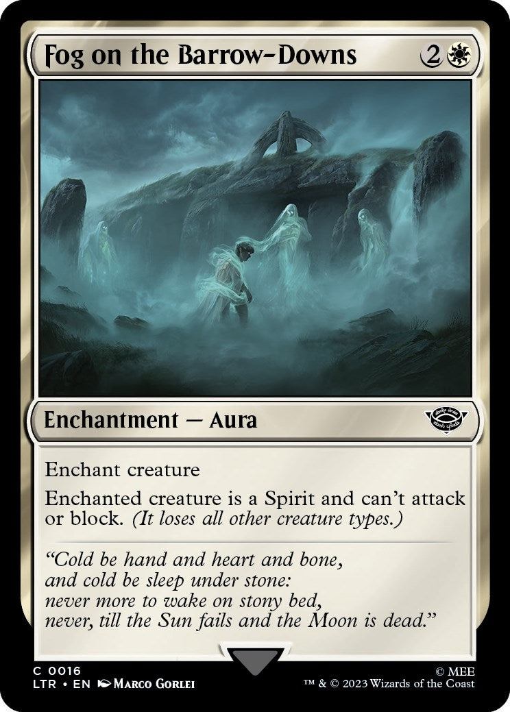 Image for Fog on the Barrow-Downs (16) (Universes Beyond: The Lord of the Rings: Tales of Middle-earth) - Magic: The Gathering