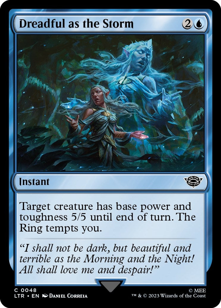 Image for Dreadful as the Storm (48) (Universes Beyond: The Lord of the Rings: Tales of Middle-earth) - Magic: The Gathering