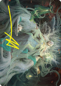 Image for Galadriel, Gift-Giver Art Card (Gold-Stamped Signature) (35) (Universes Beyond: The Lord of the Rings: Tales of Middle-earth) - Magic: The Gathering