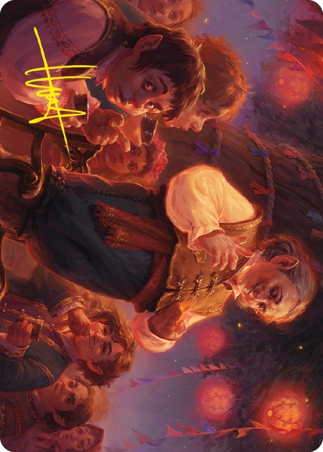 Image for Bilbo, Retired Burglar Art Card (Gold-Stamped Signature) (14) (Universes Beyond: The Lord of the Rings: Tales of Middle-earth) - Magic: The Gathering
