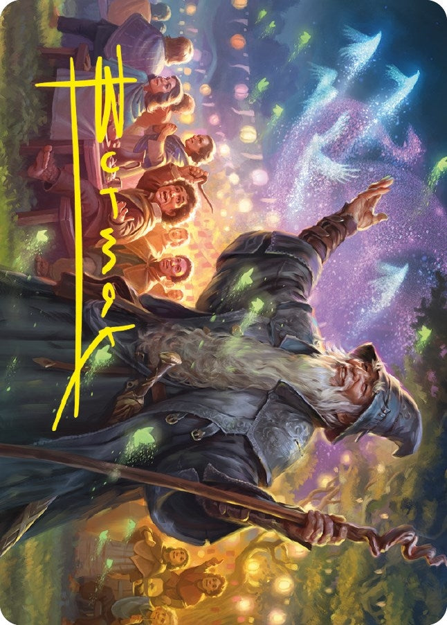 Image for Gandalf, Friend of the Shire Art Card (Gold-Stamped Signature) (5) (Universes Beyond: The Lord of the Rings: Tales of Middle-earth) - Magic: The Gathering