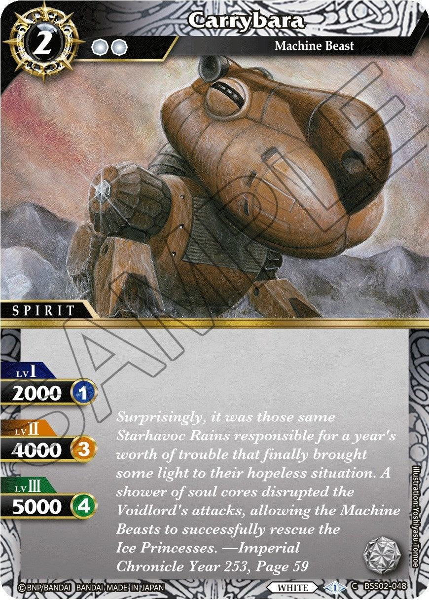 Image for Carrybara (BSS02-048) (False Gods) - Battle Spirits Saga