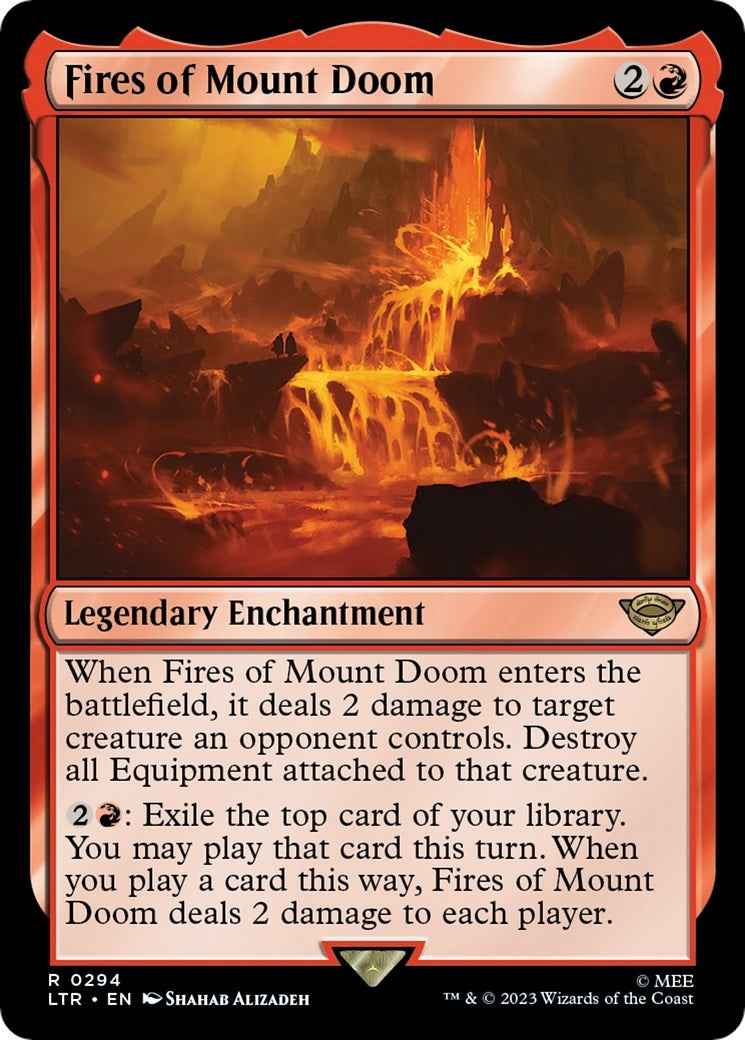 Image for Fires of Mount Doom (294) (Universes Beyond: The Lord of the Rings: Tales of Middle-earth) - Magic: The Gathering