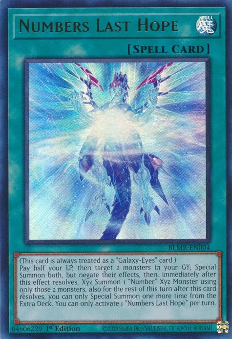Image for Numbers Last Hope (BLMR-EN004) (BLMR) - YuGiOh