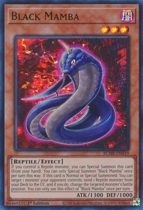 Image for Black Mamba (BLMR-EN019) (BLMR) - YuGiOh