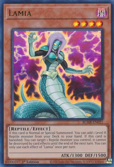 Image for Lamia (BLMR-EN021) (BLMR) - YuGiOh