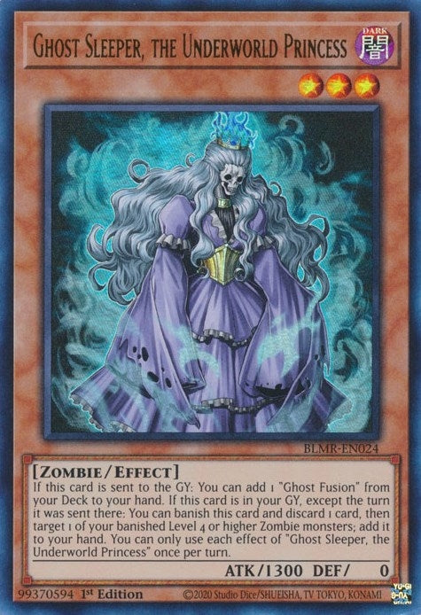 Image for Ghost Sleeper, the Underworld Princess (BLMR-EN024) (BLMR) - YuGiOh