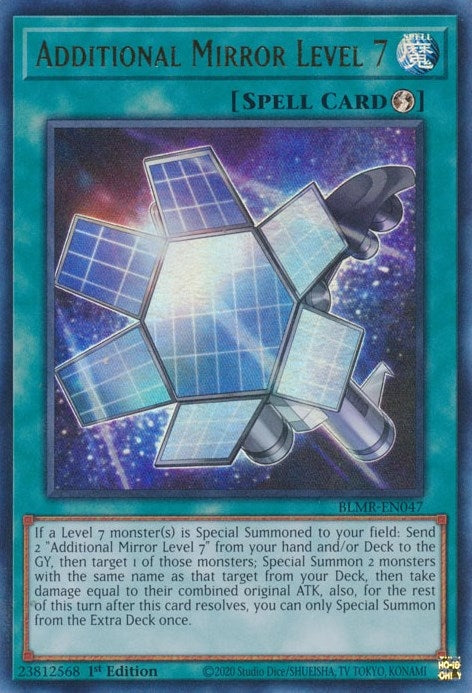 Image for Additional Mirror Level 7 (BLMR-EN047) (BLMR) - YuGiOh