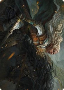 Image for Eowyn, Fearless Knight Art Card (15) (Universes Beyond: The Lord of the Rings: Tales of Middle-earth) - Magic: The Gathering