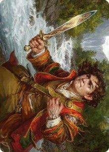 Image for Frodo Baggins Art Card (16/81) (16) (Universes Beyond: The Lord of the Rings: Tales of Middle-earth) - Magic: The Gathering