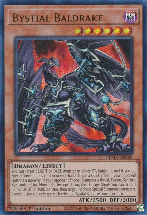 Image for Bystial Baldrake (BLMR-EN069) (BLMR) - YuGiOh