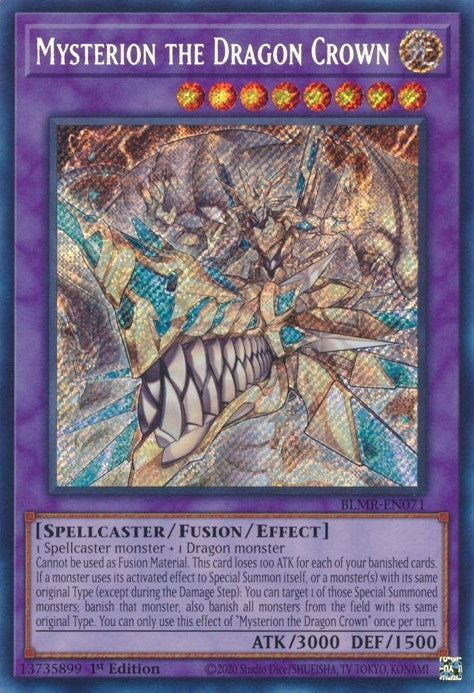 Image for Mysterion the Dragon Crown (BLMR-EN071) (BLMR) - YuGiOh