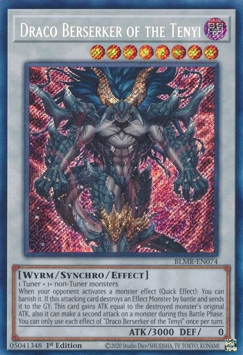 Image for Draco Berserker of the Tenyi (BLMR-EN074) (BLMR) - YuGiOh