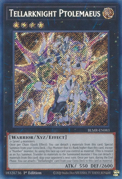 Image for Tellarknight Ptolemaeus (BLMR-EN083) (BLMR) - YuGiOh