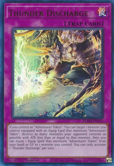 Image for Thunder Discharge (BLMR-EN101) (BLMR) - YuGiOh