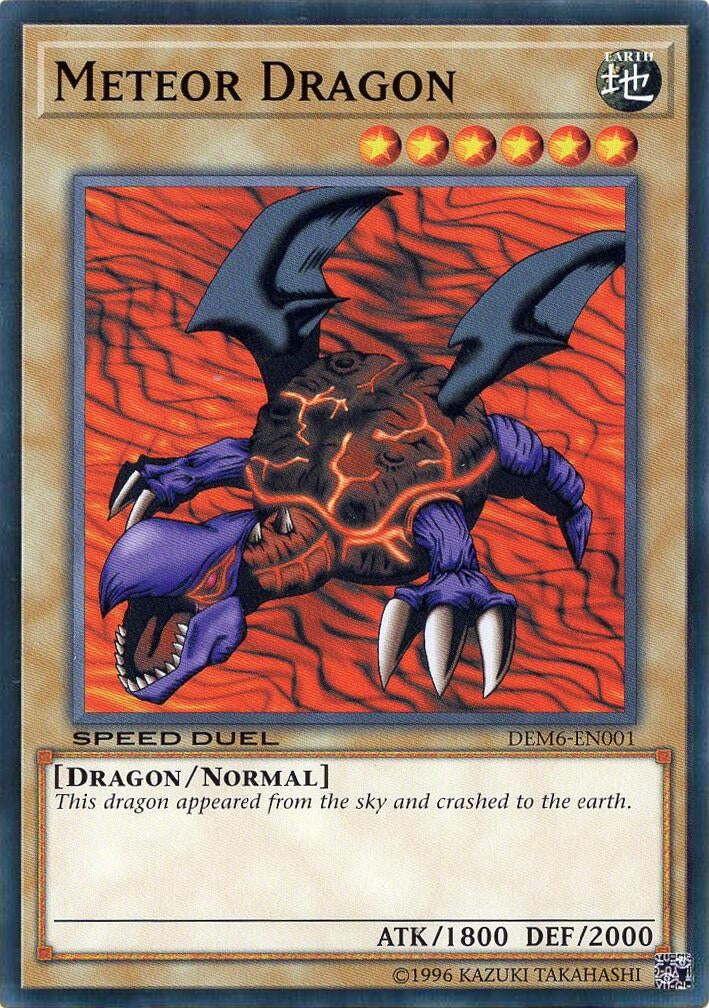 Meteor Dragon (DEM6-EN001) (DEM6)