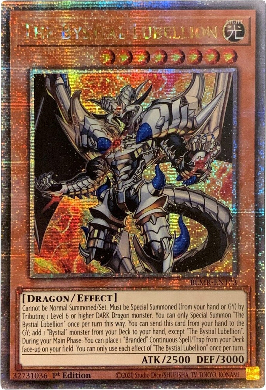 Image for The Bystial Lubellion (Quarter Century Secret Rare) (BLMR-EN103) (BLMR) - YuGiOh