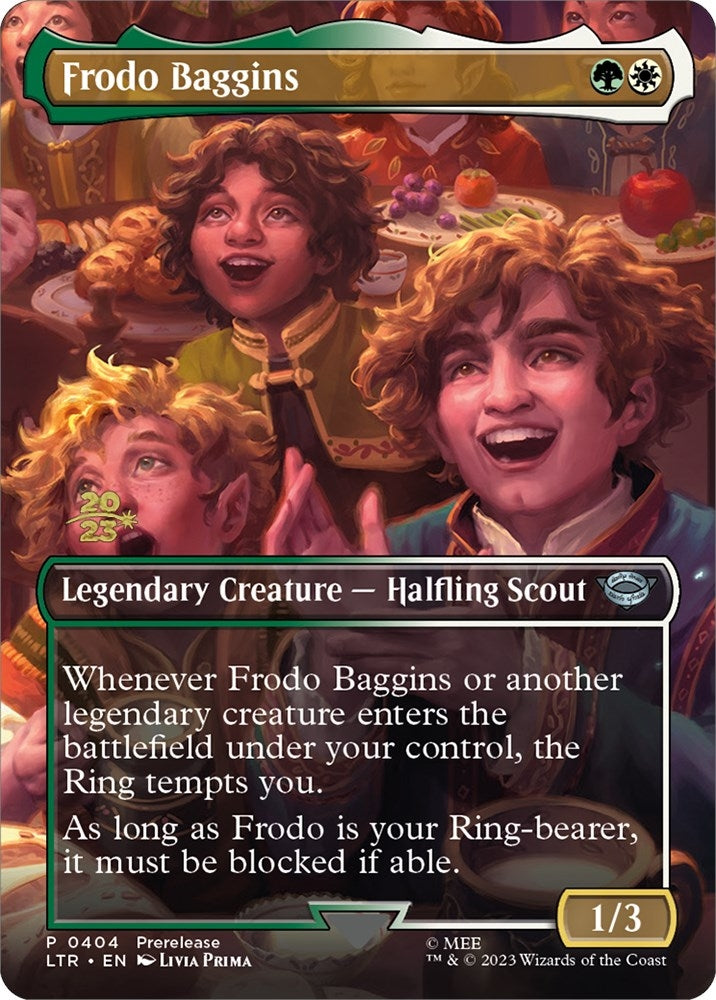 Image for Frodo Baggins (404) (Prerelease Cards) - Magic: The Gathering