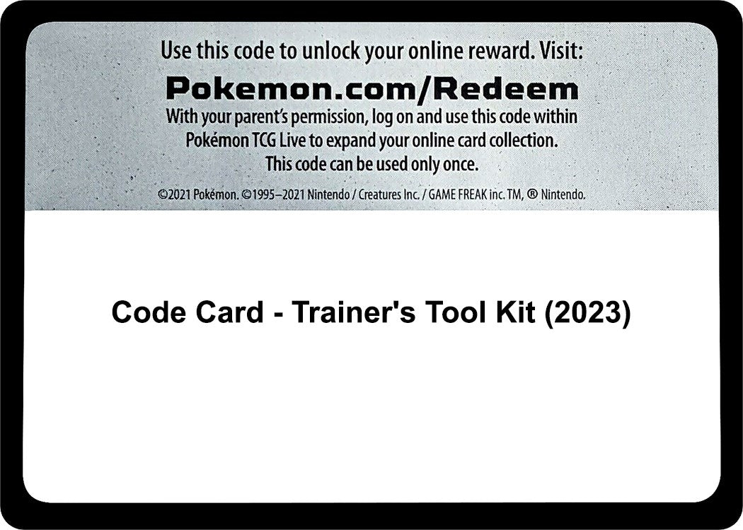 Image for Code Card - Trainer's Tool Kit (2023) (MCAP) - Pokemon