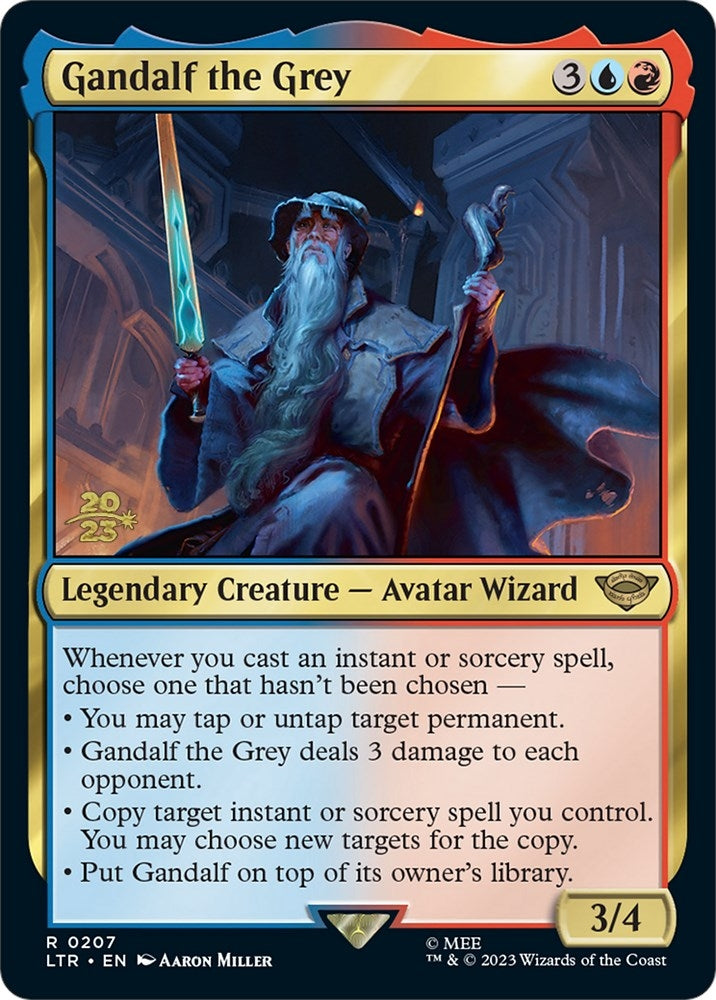 Image for Gandalf the Grey (207) (Prerelease Cards) - Magic: The Gathering