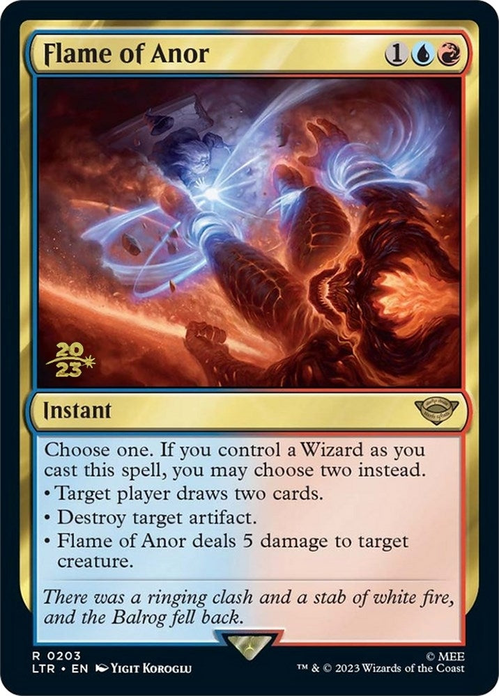 Image for Flame of Anor (203) (Prerelease Cards) - Magic: The Gathering