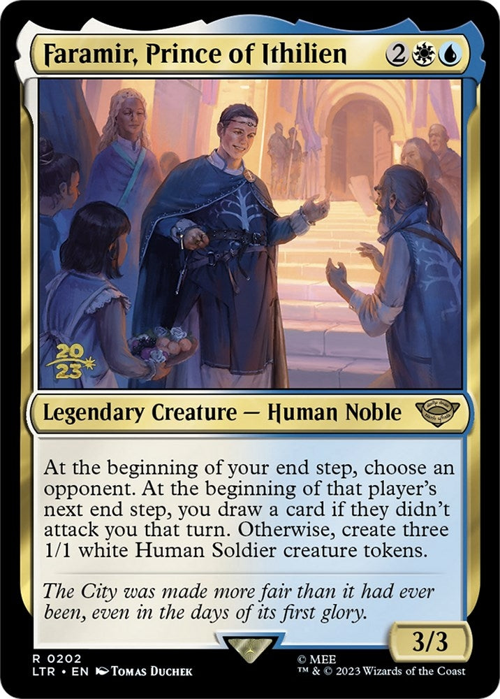Image for Faramir, Prince of Ithilien (202) (Prerelease Cards) - Magic: The Gathering