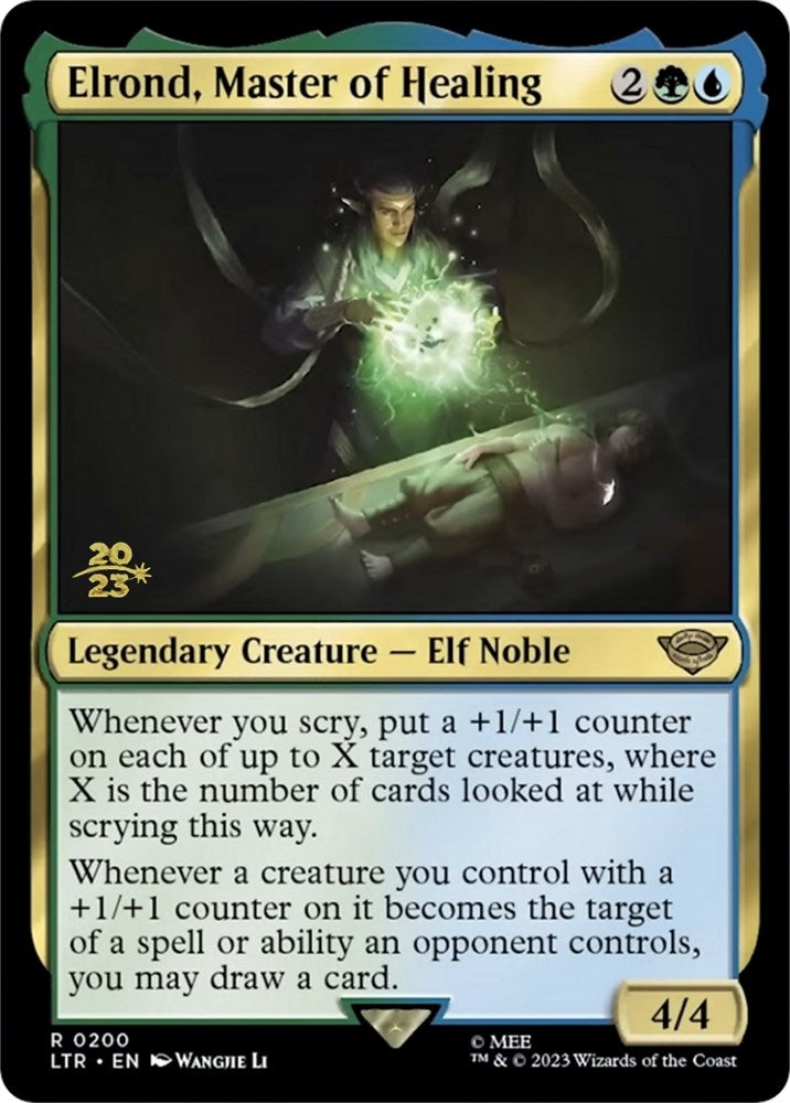Image for Elrond, Master of Healing (200) (Prerelease Cards) - Magic: The Gathering