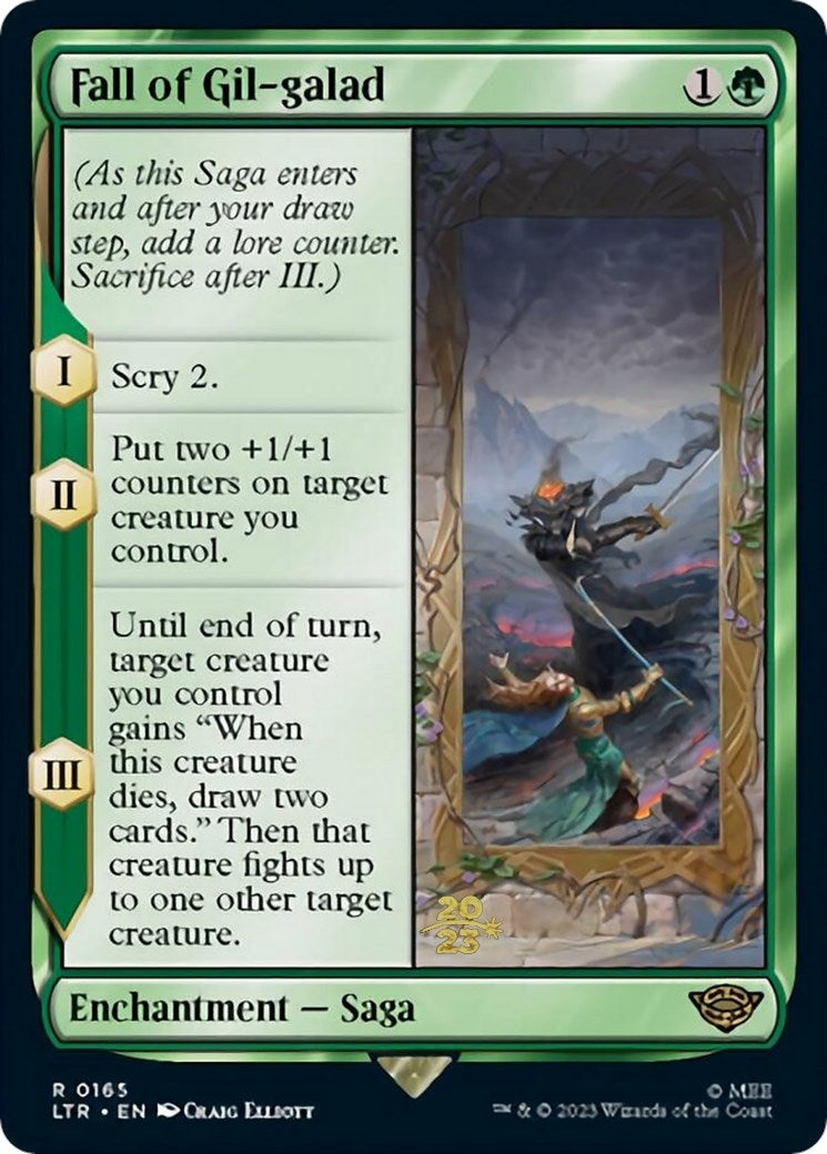 Image for Fall of Gil-galad (165) (Prerelease Cards) - Magic: The Gathering