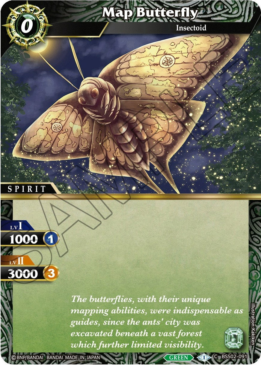 Image for Map Butterfly (BSS02-091) (False Gods) - Battle Spirits Saga