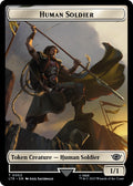Image for Human Soldier (0002) // Food (0010) Double-Sided Token (2 // 10) (Universes Beyond: The Lord of the Rings: Tales of Middle-earth) - Magic: The Gathering