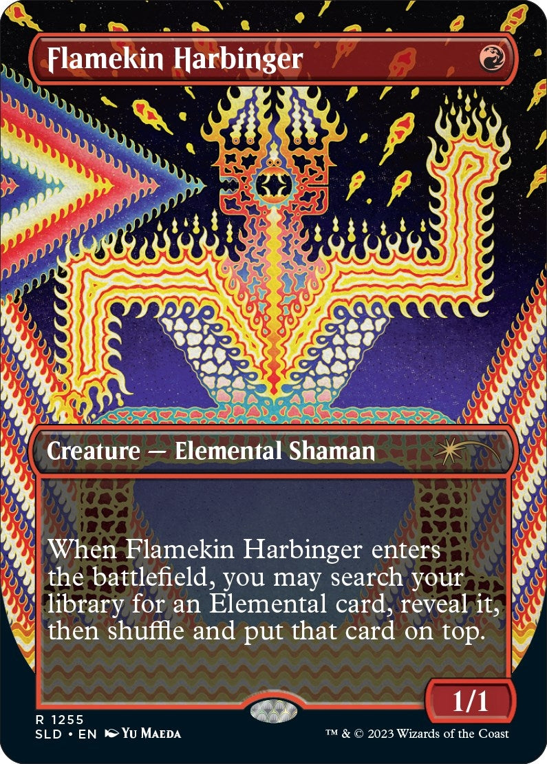 Image for Flamekin Harbinger (1255) (Secret Lair Drop Series) - Magic: The Gathering