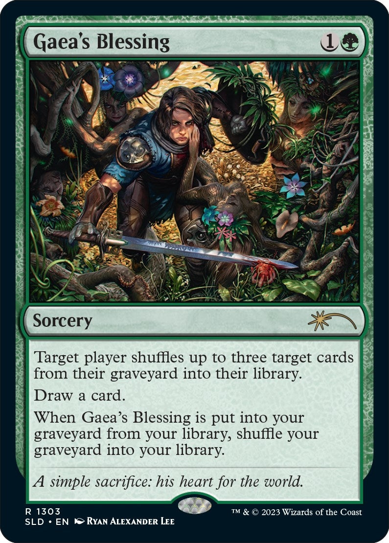 Image for Gaea's Blessing (1303) (Secret Lair Drop Series) - Magic: The Gathering