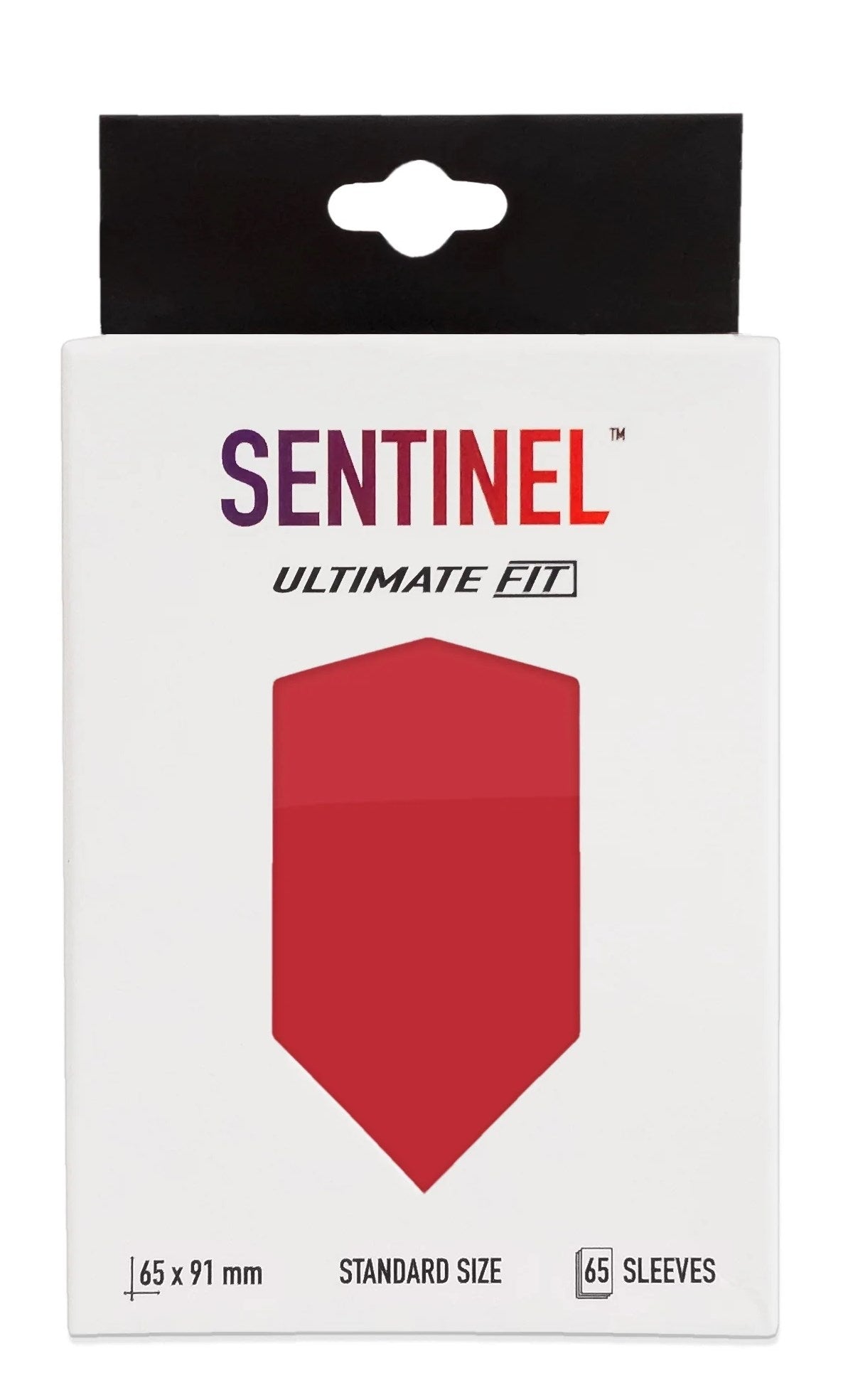 Image for Sentinel Ultimate Fit Sleeves - Red (65-Pack) - Card Sleeves